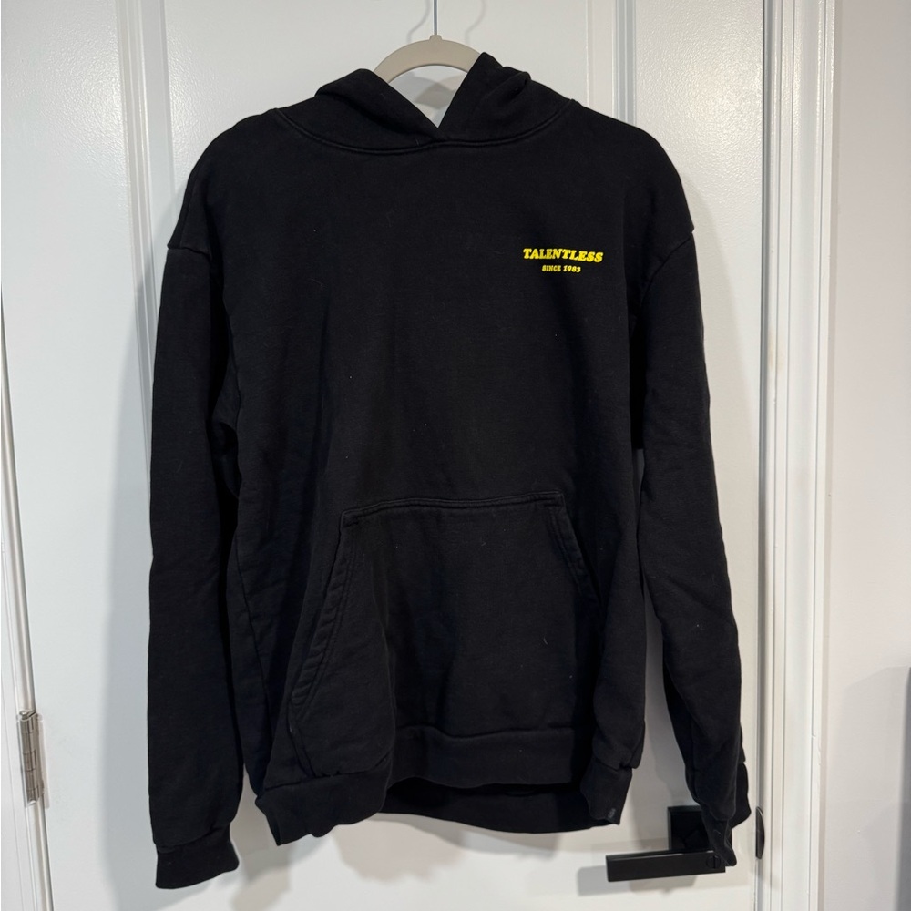 Talentless Black Hoodie for Men